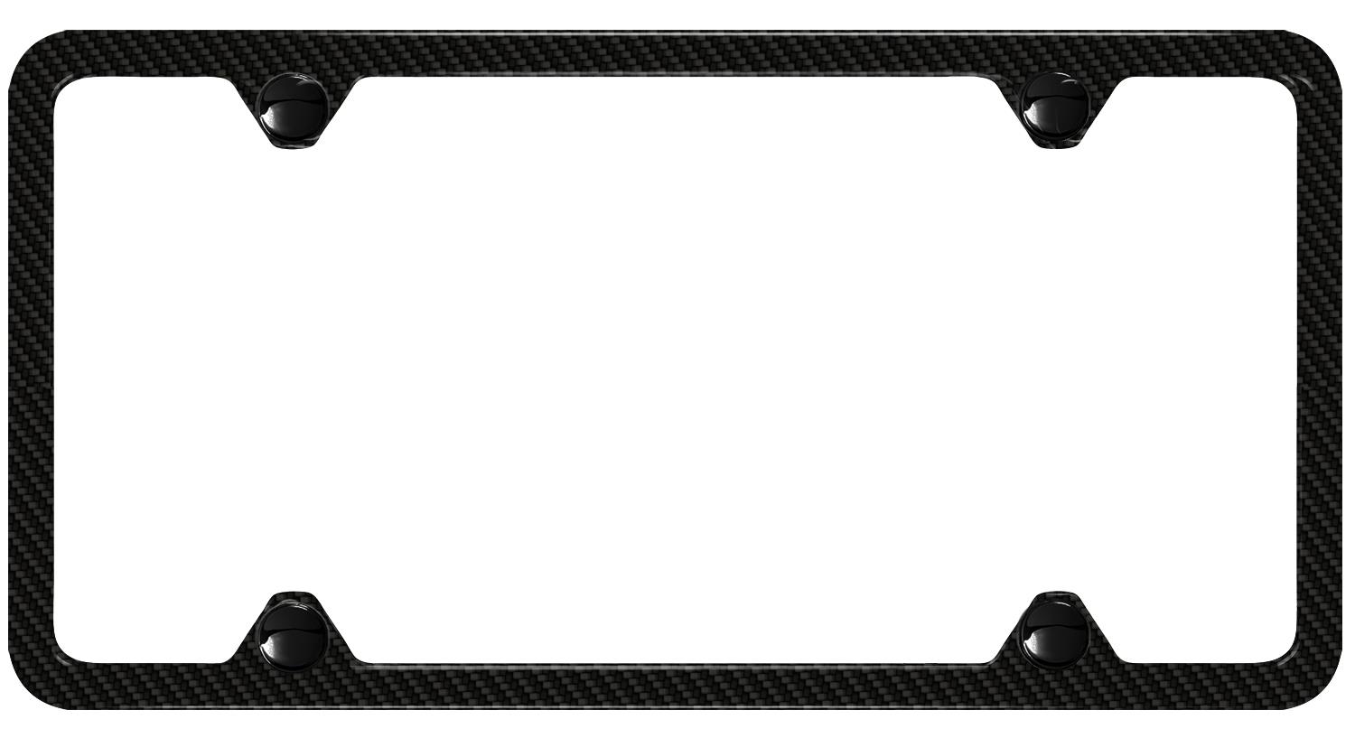 Audi S5 Slimline license plate frame - Carbon Fiber. Logo ...